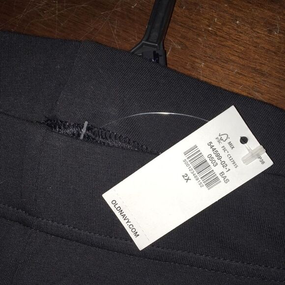 Mid-Rise Jersey Ankle Leggings Old Navy Womens 2x Plus Size New Basic Bottoms - Picture 5 of 15